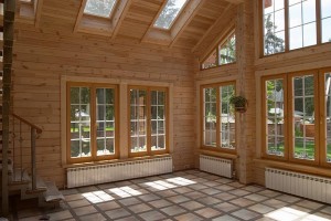 Отделка домов из профилированного бруса 